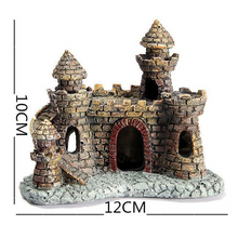 Load image into Gallery viewer, Aquarium Resin Castle Fish Tank Decorations Castle Tower Ornaments Fish Tank Aquarium Accessories Decoration